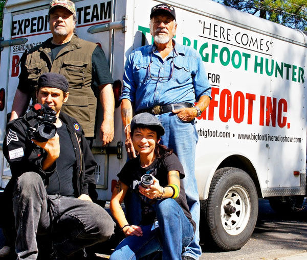 Tom Biscardi and the Bigfoot Lives team